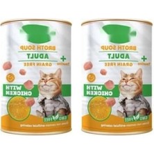 Esranın Dünyası Tavuklu Et Suyu Çorbası Yetişkin Kedi 135 ml 2li Paket