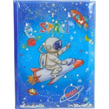 Dolphin Sulu Kapak Not Defteri Uzay Nb-765 (Karışık Renk 1 Adet)