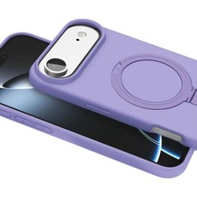 Colezium Iphone 17 Air Regal Magsafe Standlı Kapak - Lila