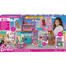 Barbie Oyuncak Tatil Evi Oyun Seti Hcd50