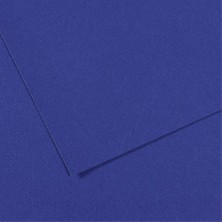 Canson Sh Canmt 50x65Cm 160 Gram Pastel Dokulu Fon Kartonu Blu 590 31032S115 (10 Lu Paket)