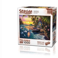  ks games puzzle 1000 parça sunset beach 20798