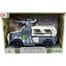 Ctoy Oyuncak Işıklı Sesli Askeri Araç F5-1