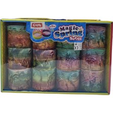 Ctoy Oyuncak Stres Yayı Dinazor Kl01-A (12 Li Paket)