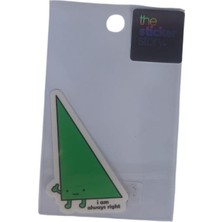 Ekstrafix Yapışkanlı Sudan Etkilenmeyen Sticker The Sticker Story Always Right Tss0209 (1 Adet)