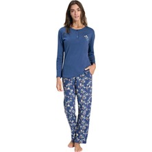 Over Sleep by Poleren Over Sleep 3313 Kadın Modal Yazlık Takım (M-L-Xl-2xl)