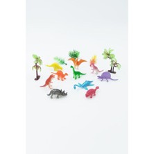 Ctoy Oyuncak Dinozor Figürleri By568-80E (10 Lu Paket)