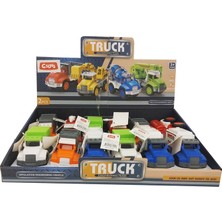 Ctoy Oyuncak Sürtmeli Damperli Kamyonlar 7756S-2 (Karışık Model 1 Adet)