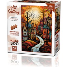  ks games puzzle 500 parça houses 20076