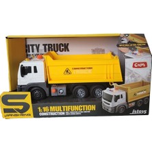 Ctoy Oyuncak Işıklı ve Sesli 1:16 Kamyon JS101