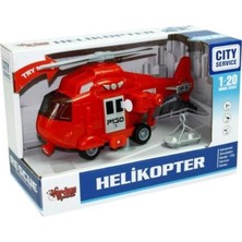 Ctoy Oyuncak Sesli Ve Pilli Kurtarma Helikopter 1:20 WY760D