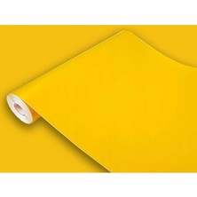Etona Çok Amaçlı Yapışkanlı Dekor Rulo 45X2 Metre Sarı Etn-671