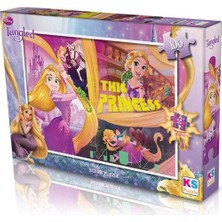  ks games puzzle 100 parça tangled tg714