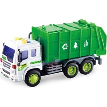 Ctoy Oyuncak Sesli Ve Pilli Çöp Kamyonu 1:16 WY320A