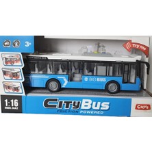 Ctoy Oyuncak  Işıklı ve Sesli Şehir Otobüsü 1:16 A1119-2