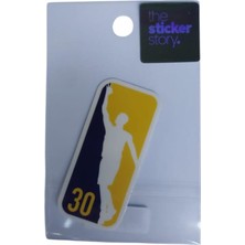  ekstrafix yapışkanlı sudan etkilenmeyen sticker the sticker story basketçi tss0227 (1 adet)