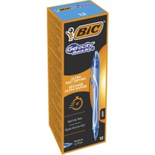 Bic Jel Tükenmez Kalem Gelocity Hızlı Kuruyan Turkuaz (12 Li Paket) 964776
