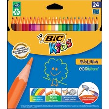  bic evolution kuru boya kalemi 24 lü kutu 937515