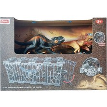 Ctoy Oyuncak Kafesli Dinozor Seti 610-80