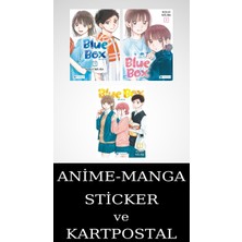 Akılçelen Kitaplar Blue Box 1-2-3 Manga Seti (3 Kitap) / Mavi Kutu / Anime-Manga Sticker ve Kartpostal Hediyeli