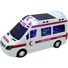 Ctoy Oyuncak Pilli Sesli Ve Işıklı 3D Ambulans 89-2689b