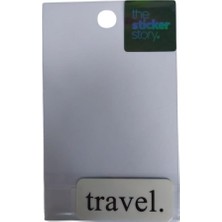 Ekstrafix Yapışkanlı Sudan Etkilenmeyen Sticker The Sticker Story Travel Tss0219 (1 Adet)