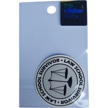 Ekstrafix Yapışkanlı Sudan Etkilenmeyen Sticker The Sticker Story Law Scholl Tss0207 (1 Adet)