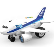 Ctoy Oyuncak Sesli ve Işıklı Uçak 1:16 Wy720A Wy720B