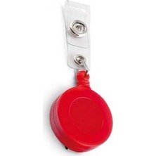 Sarff Yoyo Klipsli Ekonomik Yuvarlak Kırmızı 15311048 (25 Li Kutu)