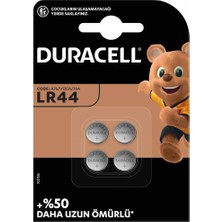 Duracell Lityum Düğme Pil 3 V 4 Lü Lr44