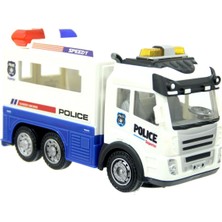 Can Toys Oyuncak Işıklı ve Sesli Polis Kamyon