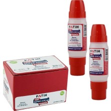 Fatih Sıvı Yapıştırıcı Solventsiz Çift Uçlu Şeffaf 30 Ml (24 Lü Paket) Fa36230Cssy30