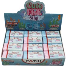 Fatih Silgi Cute Fish Pvc Soft Fs24 (24 Lü Paket)