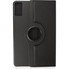 Esranın Dünyası Newface Samsung Galaxy T550 Tab A 9.7 Kılıf 360 Tablet Deri Kılıf - Siyah