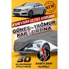 Budge Merdeces A Serisi Hatchback - Klipsli 4 Mevsim  Araba Brandası - Oto Çadır Örtü