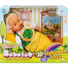 Sunman Oyuncak Bebelou Uykudan Önce Bebeği Masal Anlatan Çirkin Ördek Yavrusu 40Cm