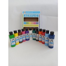 Südor Monalisa Akrilik Boya 12X70 Ml Karışık Set Bulut Mavi SD150-X13