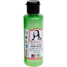 Südor Monalisa Multi Akrilik 70 Ml İnci Yeşil Sd160-17 (12 Li Paket)