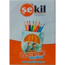 Şekil Seramik Kalemlik Seti