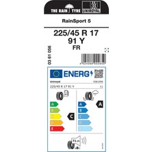 Uniroyal 225/45R17 91Y Fr Rainsport 5