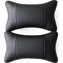 Efeaks Oto Araç Boyun Yastığı Araba Ortopedik Yastık 2 Adet Ekstra Yumuşak