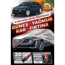 Budge Skoda Octavia - Klipsli 4 Mevsim  Araba Brandası - Oto Çadır Örtü