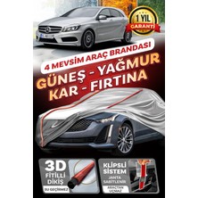 Budge Merdeces A Serisi Hatchback - Klipsli 4 Mevsim  Araba Brandası - Oto Çadır Örtü