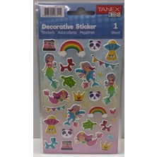 Tanex Puffy Decorative Serisi Stickers Tnx-27205