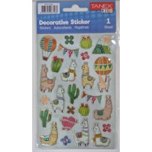  tanex puffy peri serisi stickers tnx-27242