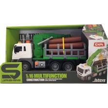 Ctoy Oyuncak Işıklı ve Sesli 1:16 Vinç JS117