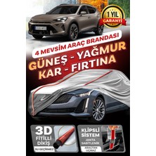 Budge Cupra Formentor - Klipsli 4 Mevsim  Araba Brandası - Oto Çadır Örtü
