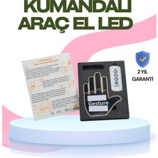 Hayat Store Yüksek Görünürlüklü Otomobil Jest Işığı – 3 Modlu LED Arka Cam Aksesuarı, Pratik ve Eğlenceli - Lisinya