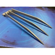 DU&ER Wolverine Pençesi – 3D Baskı Petg Cosplay & Dekoratif Aksesuar (Sağ + Sol Set)