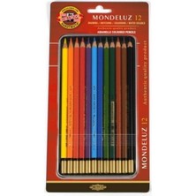  koh-ı noor set aquarel pencils sanatsal suluboya kalemi 12 renk 3722
